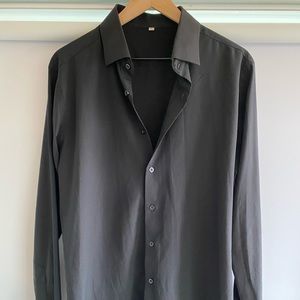 State & Liberty Dress Shirt Black "The Von"